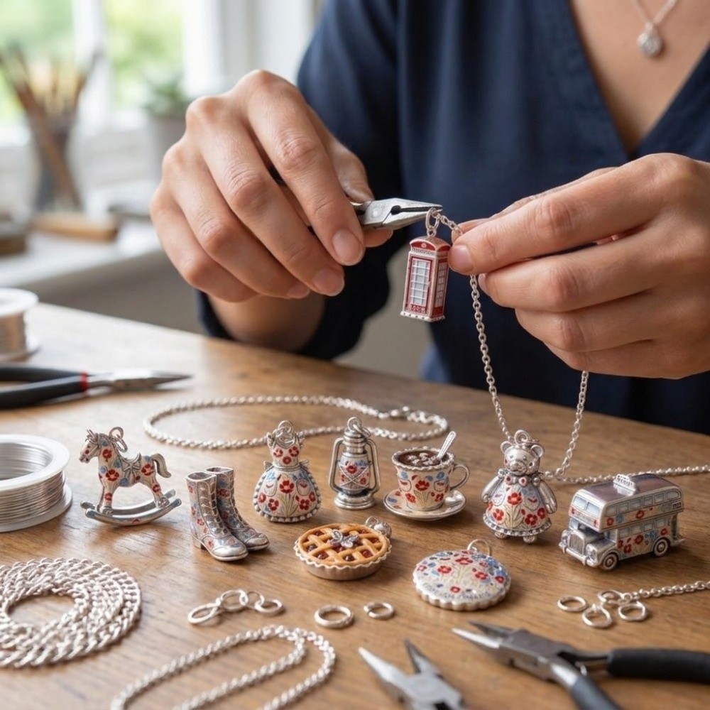 Niedliche Cartoon-Anhänger aus – Jewelry Making London Bewertung und Preis